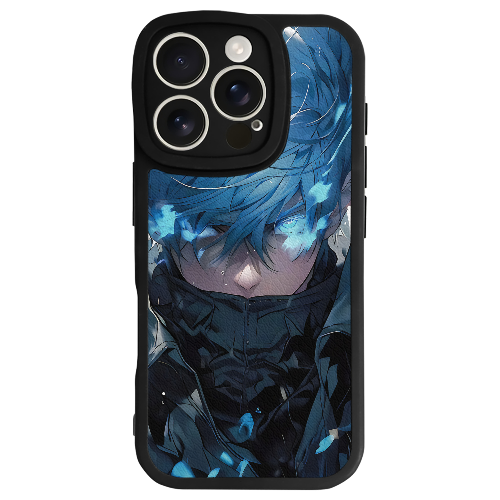 （画像用） 呪術廻戦 Jujutsu Kaisen 【iPhone 16シリーズ対応】シリコンスマホケース（レザー調） 材質：シリコン